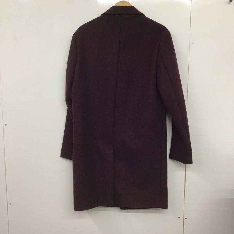 ザラ ZARA コート コート一般 ロングコート カラージャケット アウター S 無地 紫 / パープル /  メンズ USED 古着 中古 10147254