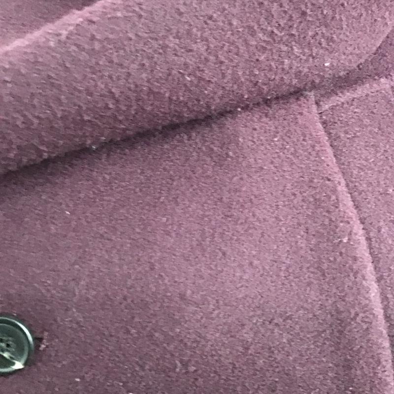 ザラ ZARA コート コート一般 ロングコート カラージャケット アウター S 無地 紫 / パープル /  メンズ USED 古着 中古 10147254
