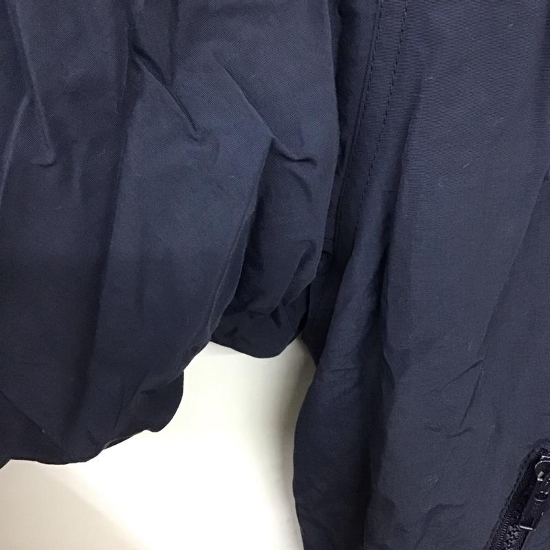 エディーバウアー Eddie Bauer ジャケット、上着 ジャンパー、ブルゾン ジップアップジャケット ナイロンジャケット アウター XL ロゴ、文字 紺 / ネイビー /  メンズ USED 古着 中古 10147264