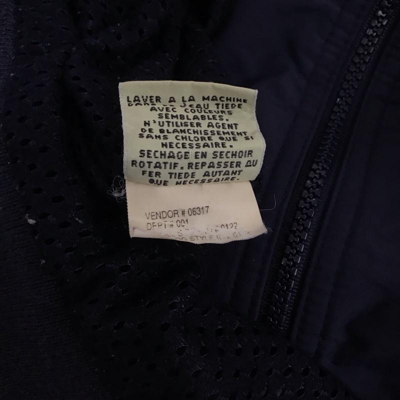 エディーバウアー Eddie Bauer ジャケット、上着 ジャンパー、ブルゾン ジップアップジャケット ナイロンジャケット アウター XL ロゴ、文字 紺 / ネイビー /  メンズ USED 古着 中古 10147264