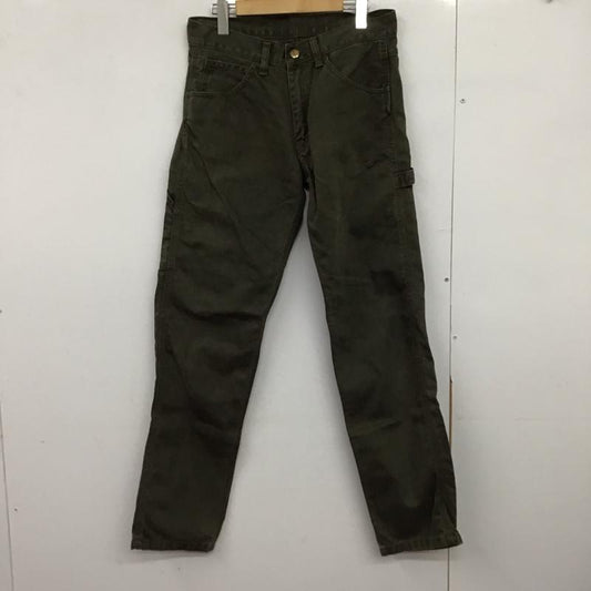 カーハート Carhartt パンツ デニム、ジーンズ デニムパンツ スリムパンツ カジュアルパンツ 30インチ ロゴ、文字 カーキ / カーキ /  メンズ USED 古着 中古 10147275