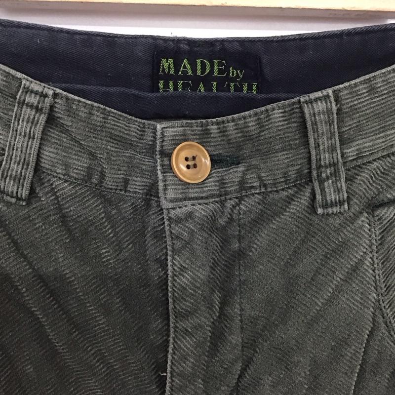 メイドバイヘルス MADE by HEALTH パンツ ワークパンツ、ペインターパンツ コーデュロイパンツ スリムパンツ カジュアルパンツ M 無地 カーキ / カーキ /  メンズ USED 古着 中古 10147278