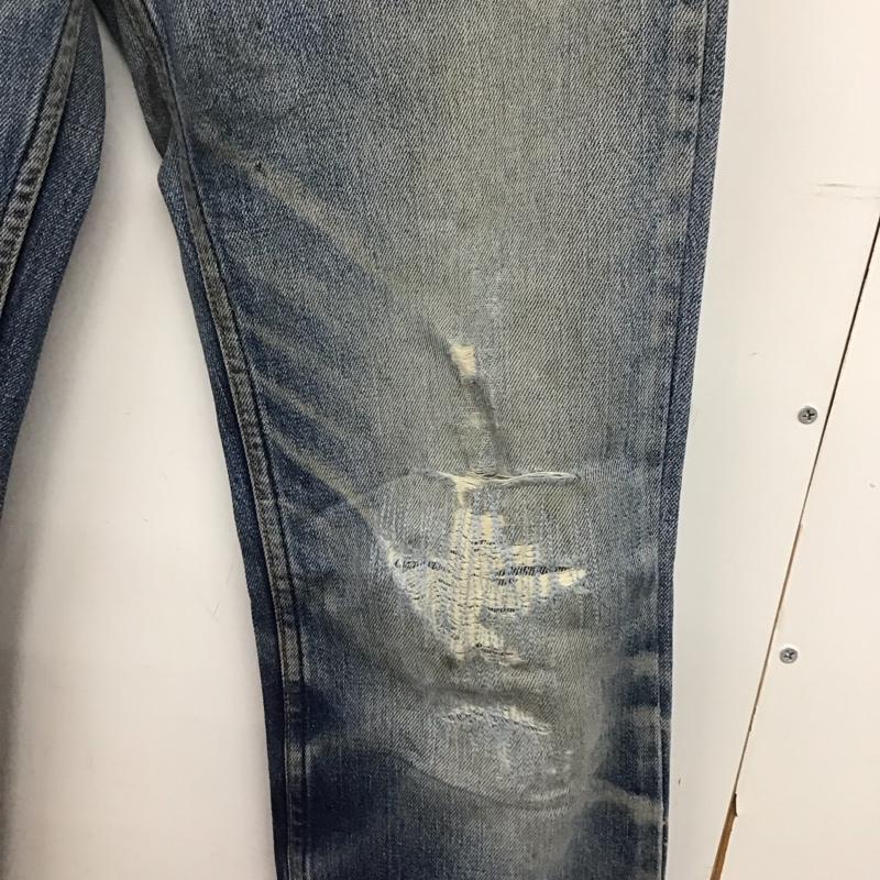 リーバイストラウスアンドコー Levi Strauss & co. パンツ デニム、ジーンズ デニムパンツ スリムパンツ カジュアルパンツ 31インチ 無地 インディゴ / インディゴ /  メンズ USED 古着 中古 10147279