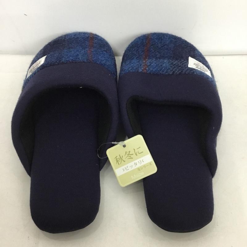 ハリスツイード HARRIS TWEED シューズ シューズ スリッパ ルームシューズ M 無地 X チェック マルチカラー / マルチカラー /  レディース USED 古着 中古 10147306