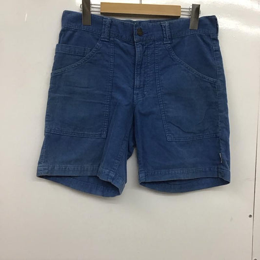 ハリウッドランチマーケット H.R MARKET パンツ ショートパンツ ショートパンツ ハーフパンツ カジュアルパンツ コーデュロイパンツ 1 ロゴ、文字 水色 / ライトブルー /  メンズ USED 古着 中古 10147336