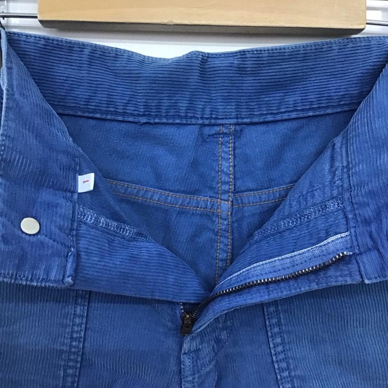 ハリウッドランチマーケット H.R MARKET パンツ ショートパンツ ショートパンツ ハーフパンツ カジュアルパンツ コーデュロイパンツ 1 ロゴ、文字 水色 / ライトブルー /  メンズ USED 古着 中古 10147336
