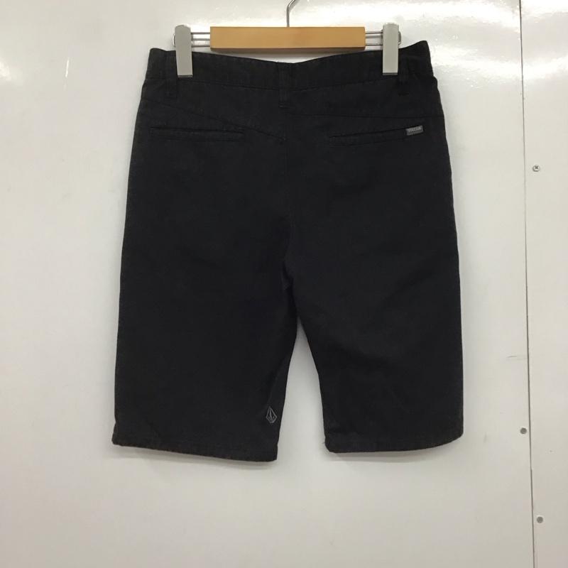 ボルコム VOLCOM パンツ ショートパンツ ショートパンツ ハーフパンツ カジュアルパンツ 29インチ 無地 黒 / ブラック /  メンズ USED 古着 中古 10147337