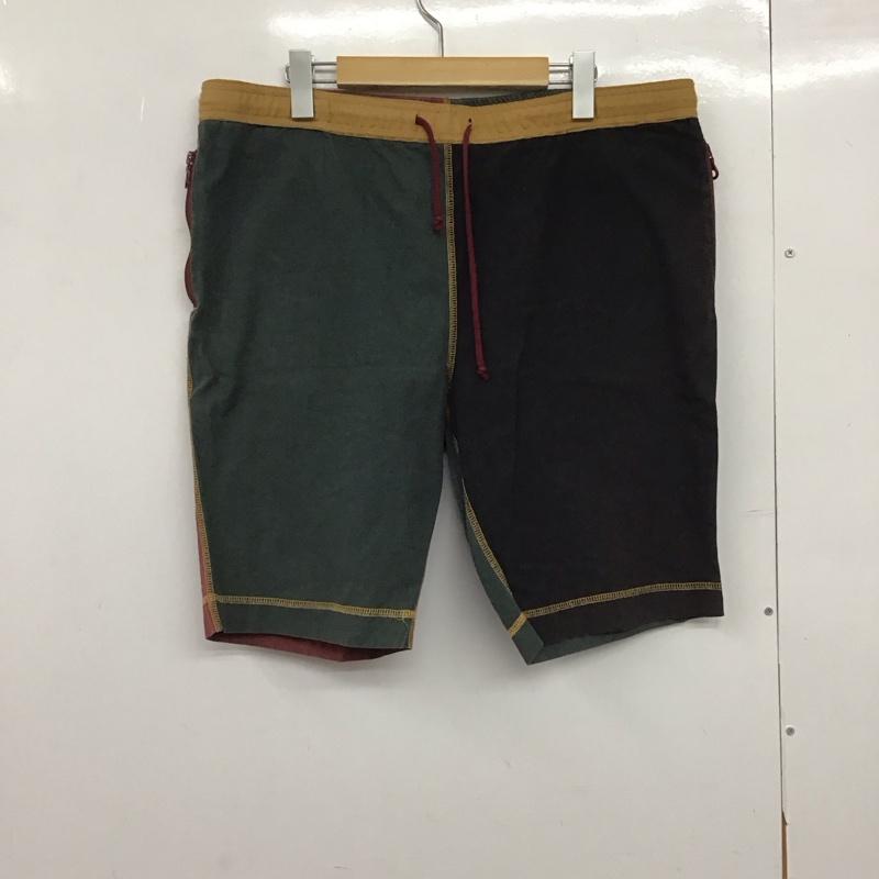 カブー KAVU パンツ ショートパンツ ショートパンツ ハーフパンツ カジュアルパンツ M ロゴ、文字 マルチカラー / マルチカラー /  メンズ USED 古着 中古 10147341