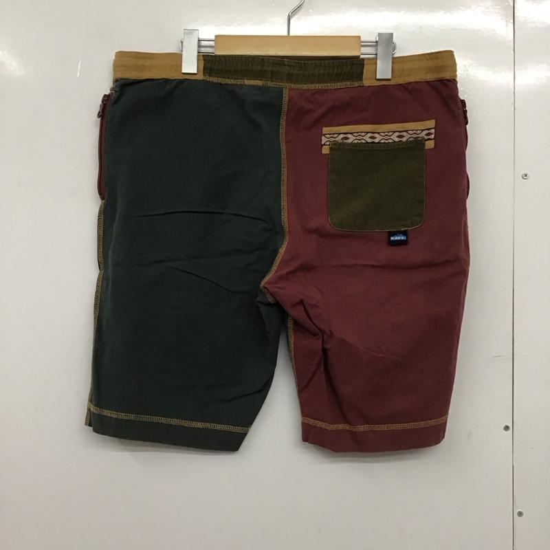 カブー KAVU パンツ ショートパンツ ショートパンツ ハーフパンツ カジュアルパンツ M ロゴ、文字 マルチカラー / マルチカラー /  メンズ USED 古着 中古 10147341