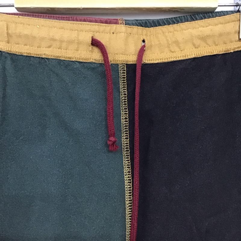 カブー KAVU パンツ ショートパンツ ショートパンツ ハーフパンツ カジュアルパンツ M ロゴ、文字 マルチカラー / マルチカラー /  メンズ USED 古着 中古 10147341