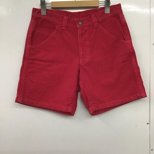 ハリウッドランチマーケット H.R MARKET パンツ ショートパンツ ショートパンツ ハーフパンツ カジュアルパンツ S ロゴ、文字 赤 / レッド /  メンズ USED 古着 中古 10147343