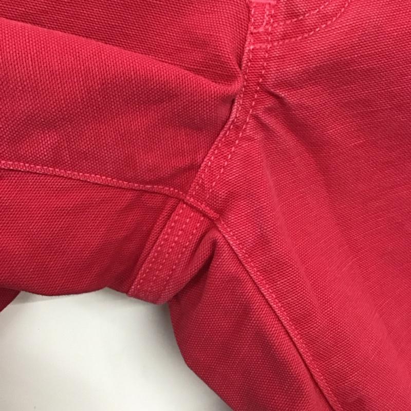 ハリウッドランチマーケット H.R MARKET パンツ ショートパンツ ショートパンツ ハーフパンツ カジュアルパンツ S ロゴ、文字 赤 / レッド /  メンズ USED 古着 中古 10147343