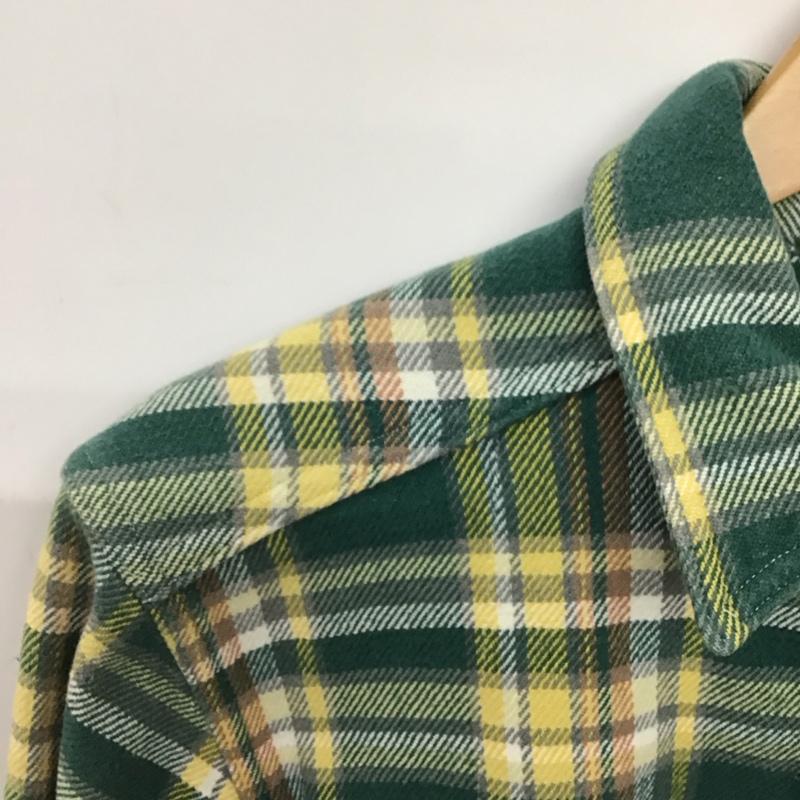 ウェストトゥワイス Waste(twice) シャツ、ブラウス 長袖 長袖シャツ チェックシャツ カラーシャツ プルオーバーシャツ 1 チェック マルチカラー / マルチカラー /  メンズ USED 古着 中古 10147359