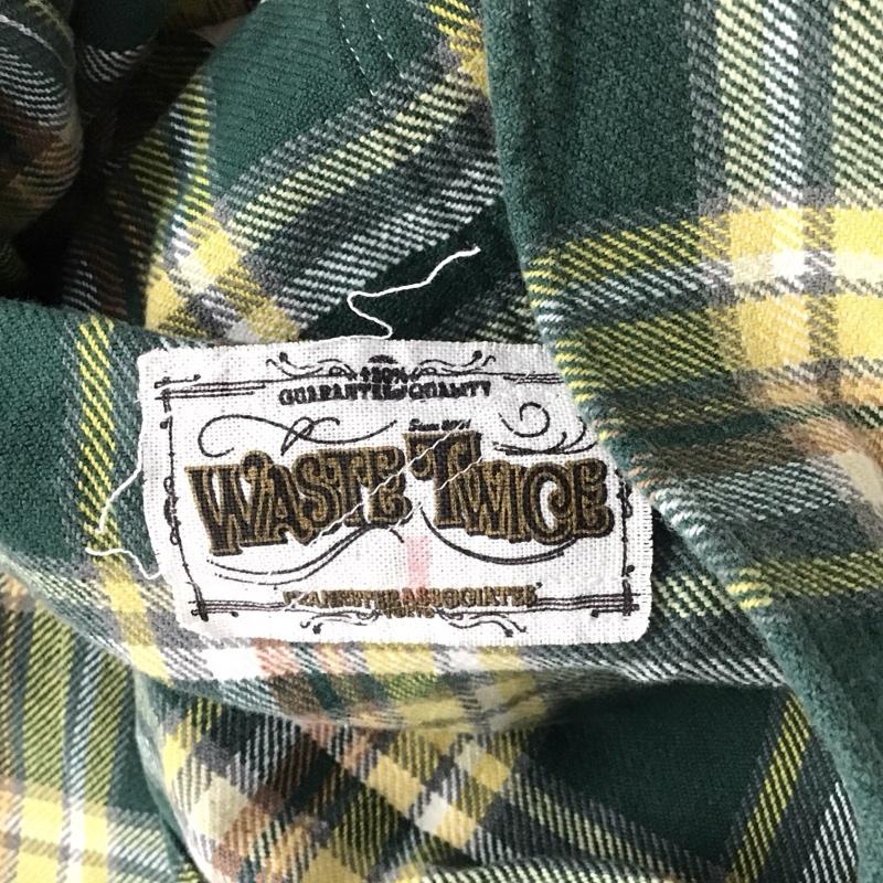 ウェストトゥワイス Waste(twice) シャツ、ブラウス 長袖 長袖シャツ チェックシャツ カラーシャツ プルオーバーシャツ 1 チェック マルチカラー / マルチカラー /  メンズ USED 古着 中古 10147359