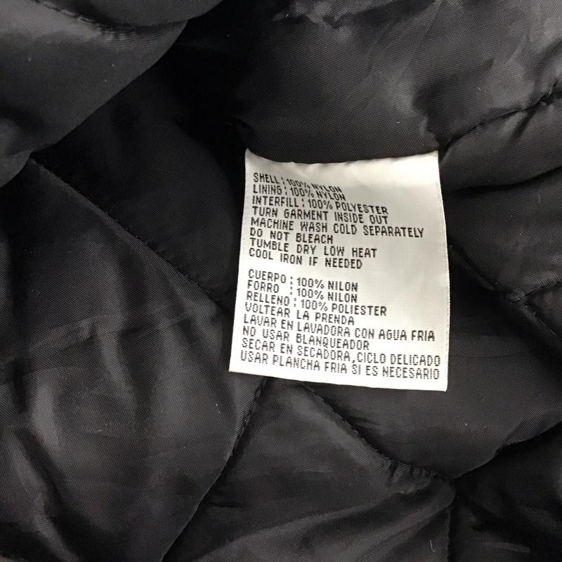 古着 USED ジャケット、上着 ジャンパー、ブルゾン ジップアップジャケット ナイロンジャケット アウター L ロゴ、文字 青 / ブルー /  メンズ USED 古着 中古 10147366
