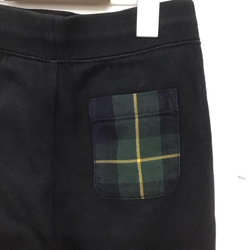 ラルフローレン RALPHLAUREN パンツ ワークパンツ、ペインターパンツ スウェットパンツ カジュアルパンツ 7 無地 黒 / ブラック /  ボーイズ USED 古着 中古 10147373