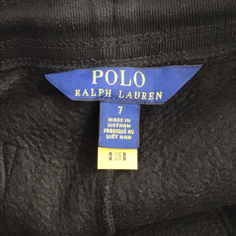 ラルフローレン RALPHLAUREN パンツ ワークパンツ、ペインターパンツ スウェットパンツ カジュアルパンツ 7 無地 黒 / ブラック /  ボーイズ USED 古着 中古 10147373
