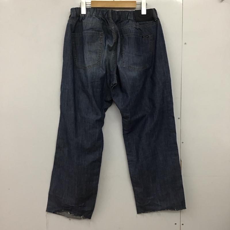 ファッソナブル Faconnable パンツ デニム、ジーンズ デニムパンツ ワイドパンツ カジュアルパンツ 42 無地 インディゴ / インディゴ /  メンズ USED 古着 中古 10147391