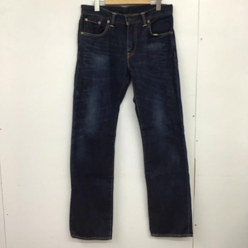 リーバイストラウスアンドコー Levi Strauss & co. パンツ デニム、ジーンズ デニムパンツ ワイドパンツ カジュアルパンツ 31インチ 無地 インディゴ / インディゴ /  メンズ USED 古着 中古 10147401