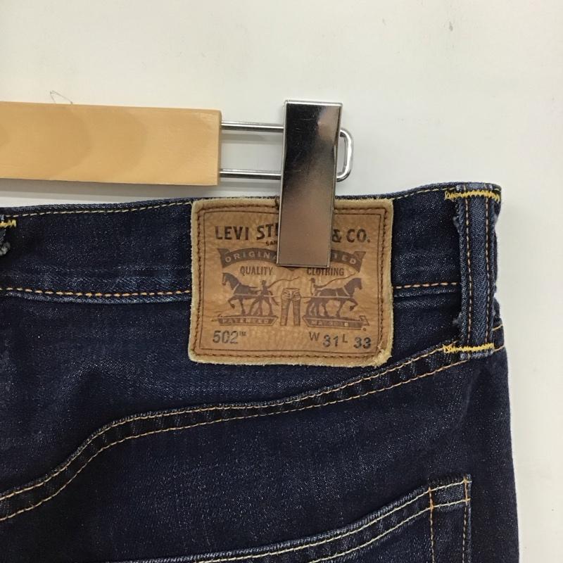 リーバイストラウスアンドコー Levi Strauss & co. パンツ デニム、ジーンズ デニムパンツ ワイドパンツ カジュアルパンツ 31インチ 無地 インディゴ / インディゴ /  メンズ USED 古着 中古 10147401