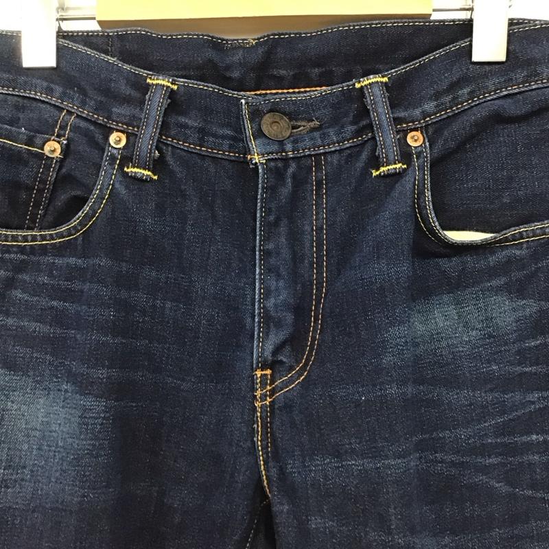 リーバイストラウスアンドコー Levi Strauss & co. パンツ デニム、ジーンズ デニムパンツ ワイドパンツ カジュアルパンツ 31インチ 無地 インディゴ / インディゴ /  メンズ USED 古着 中古 10147401