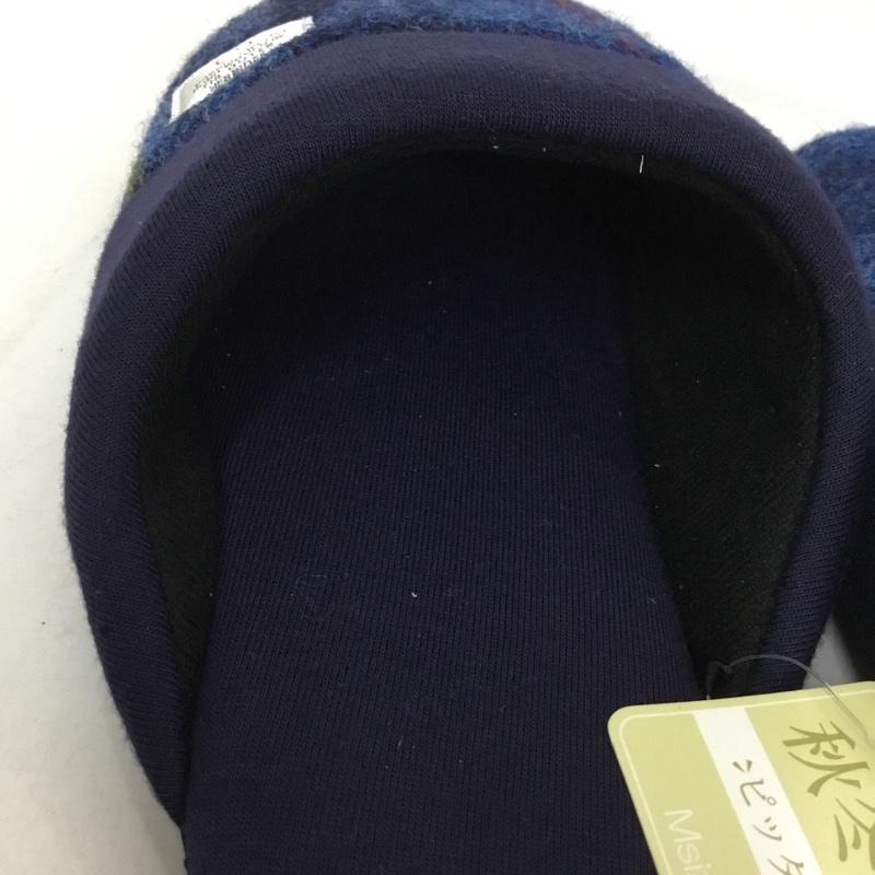 ハリスツイード HARRIS TWEED シューズ シューズ スリッパ ルームシューズ M チェック マルチカラー / マルチカラー /  レディース USED 古着 中古 10147403