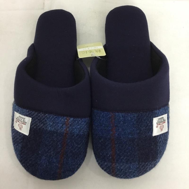 ハリスツイード HARRIS TWEED シューズ シューズ スリッパ ルームシューズ M チェック マルチカラー / マルチカラー /  レディース USED 古着 中古 10147415