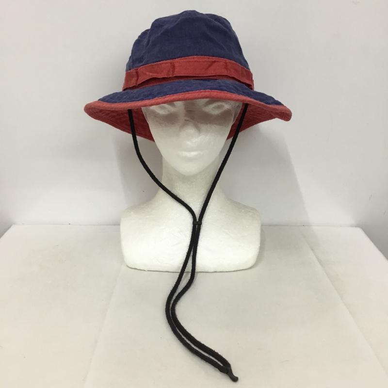 ザノースフェイス THE NORTH FACE 帽子 ハット NN01208 Explorer Light Hat リネン ロゴ、文字 赤 / レッド / X 紺 / ネイビー /  メンズ USED 古着 中古 10147443