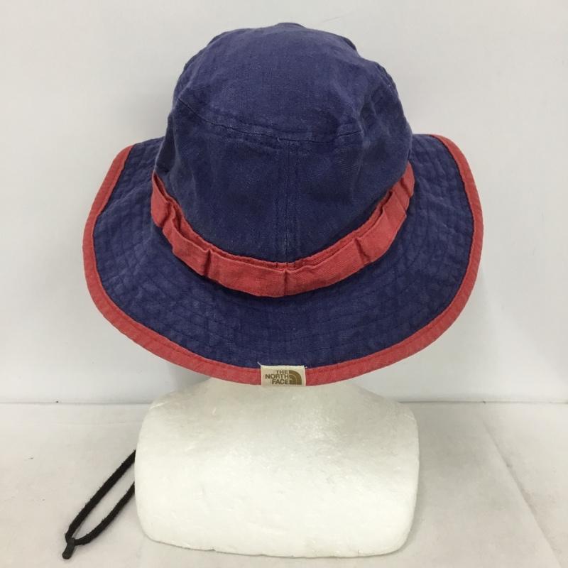 ザノースフェイス THE NORTH FACE 帽子 ハット NN01208 Explorer Light Hat リネン ロゴ、文字 赤 / レッド / X 紺 / ネイビー /  メンズ USED 古着 中古 10147443