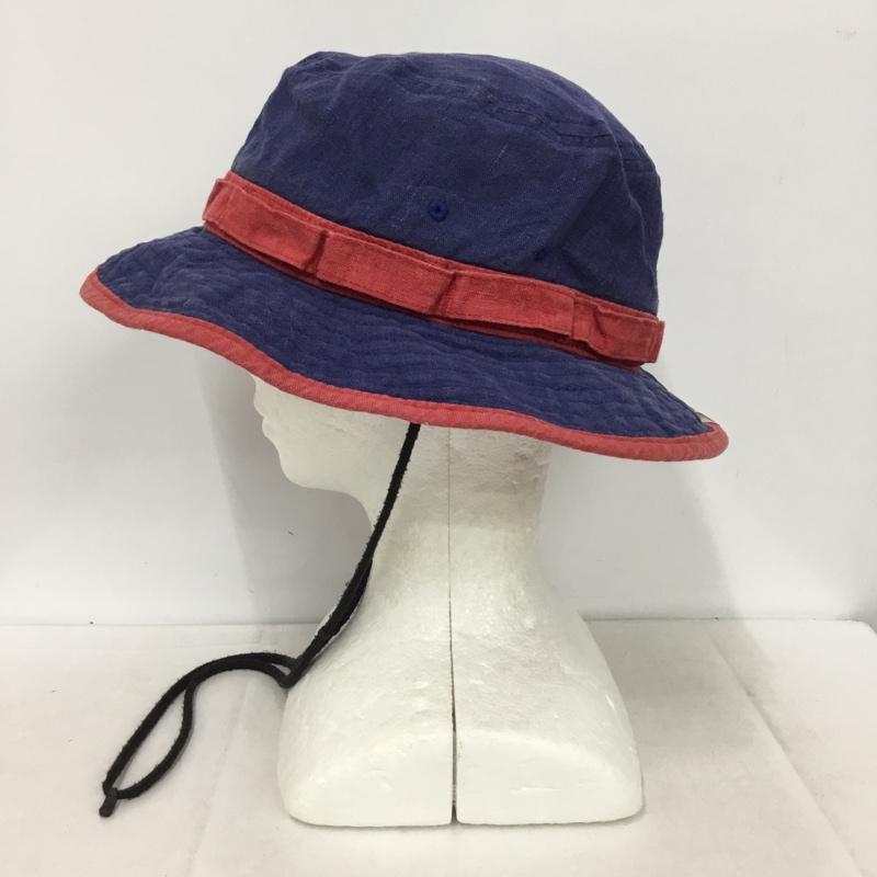 ザノースフェイス THE NORTH FACE 帽子 ハット NN01208 Explorer Light Hat リネン ロゴ、文字 赤 / レッド / X 紺 / ネイビー /  メンズ USED 古着 中古 10147443