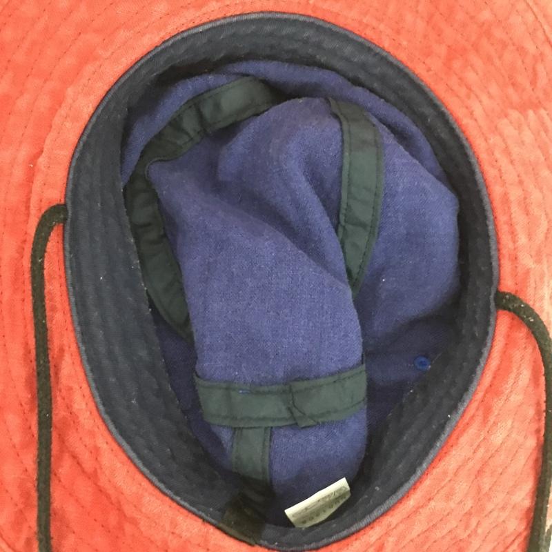 ザノースフェイス THE NORTH FACE 帽子 ハット NN01208 Explorer Light Hat リネン ロゴ、文字 赤 / レッド / X 紺 / ネイビー /  メンズ USED 古着 中古 10147443