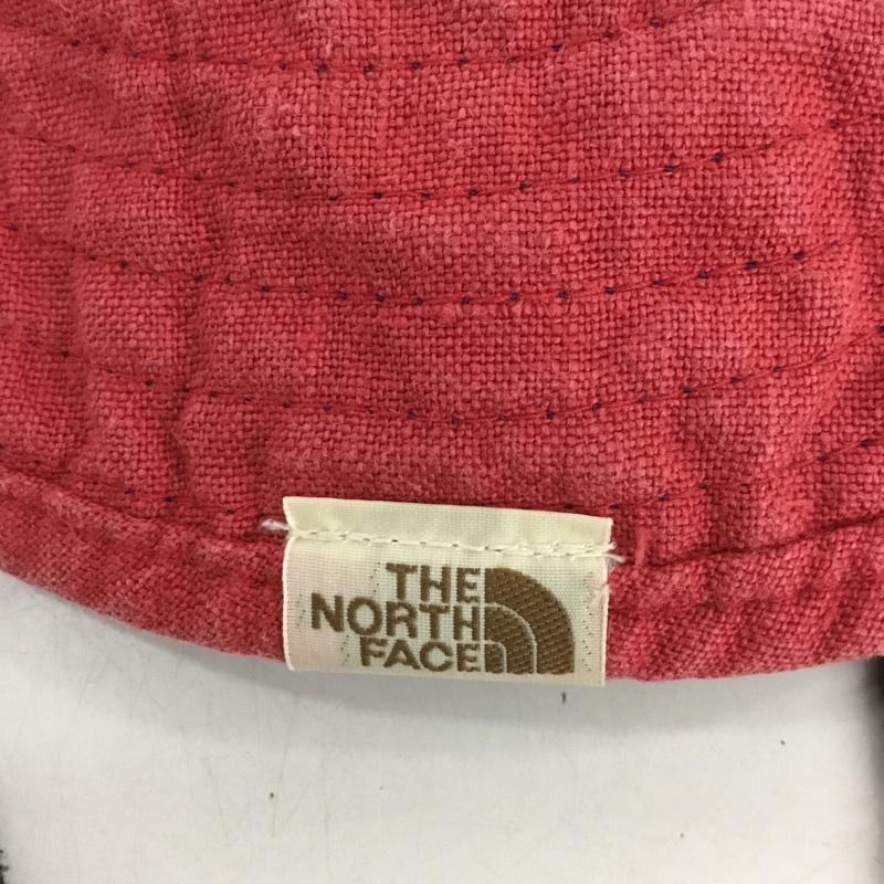 ザノースフェイス THE NORTH FACE 帽子 ハット NN01208 Explorer Light Hat リネン ロゴ、文字 赤 / レッド / X 紺 / ネイビー /  メンズ USED 古着 中古 10147443
