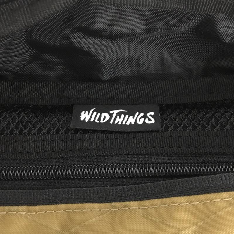 ワイルドシングス WILD THINGS ウエストバッグ ウエストバッグ ボディバック ロゴ、文字 ベージュ / ベージュ /  メンズ USED 古着 中古 10147452