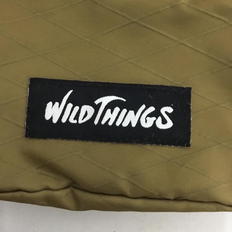 ワイルドシングス WILD THINGS ウエストバッグ ウエストバッグ ボディバック ロゴ、文字 ベージュ / ベージュ /  メンズ USED 古着 中古 10147452