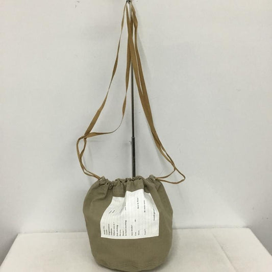 古着 USED バッグ バッグ 巾着バッグ the khaki パーソナルエフェクツバッグ ロゴ、文字 ベージュ / ベージュ /  メンズ USED 古着 中古 10147453
