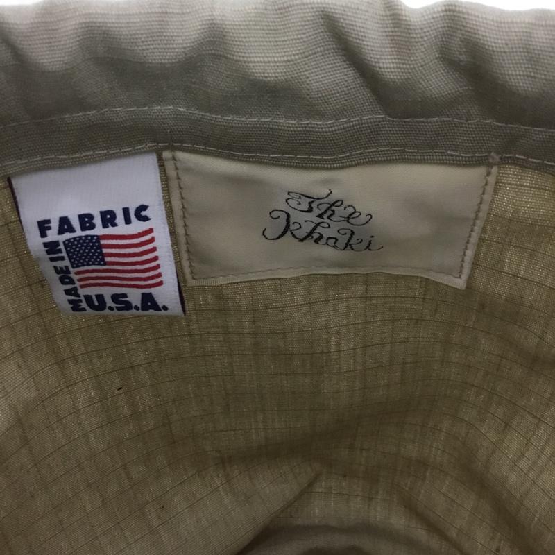 古着 USED バッグ バッグ 巾着バッグ the khaki パーソナルエフェクツバッグ ロゴ、文字 ベージュ / ベージュ /  メンズ USED 古着 中古 10147453
