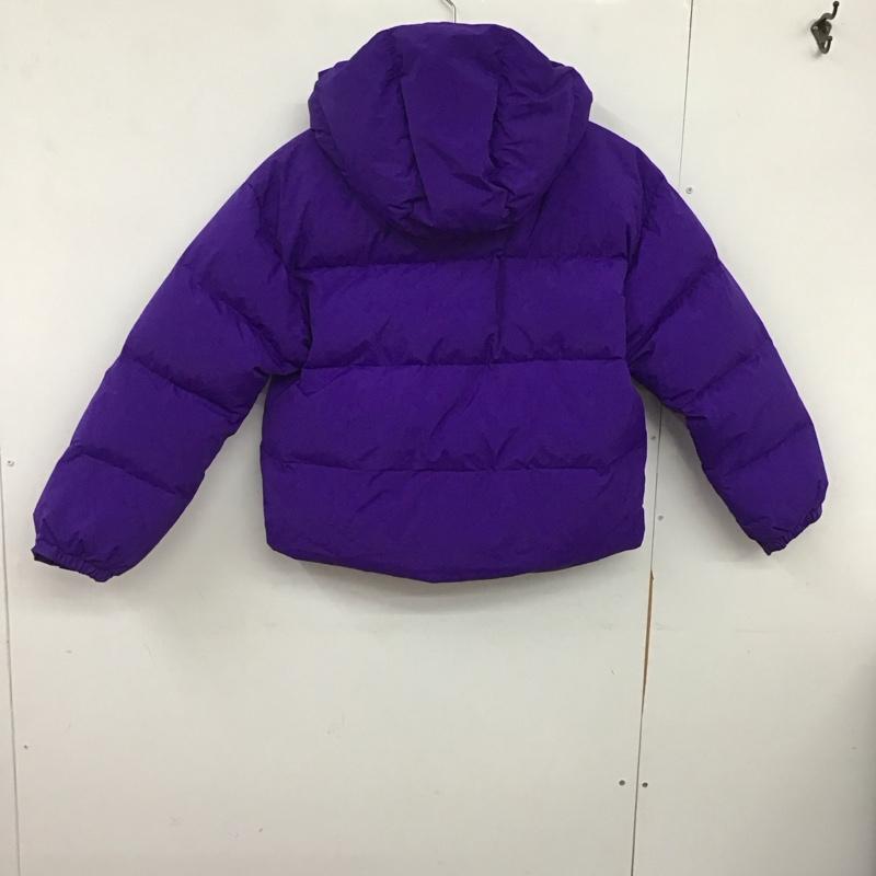 ジェリー GERRY ジャケット、上着 ジャンパー、ブルゾン ジップアップジャケット ダウンジャケット アウター S ロゴ、文字 紫 / パープル /  メンズ USED 古着 中古 10147459