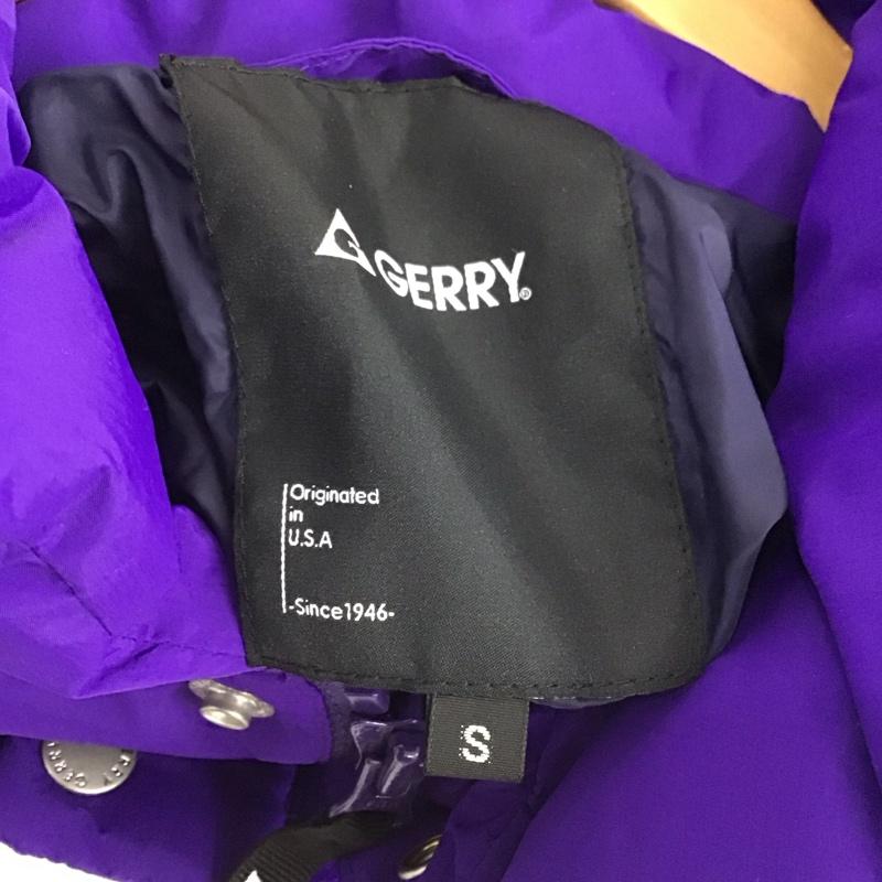 ジェリー GERRY ジャケット、上着 ジャンパー、ブルゾン ジップアップジャケット ダウンジャケット アウター S ロゴ、文字 紫 / パープル /  メンズ USED 古着 中古 10147459