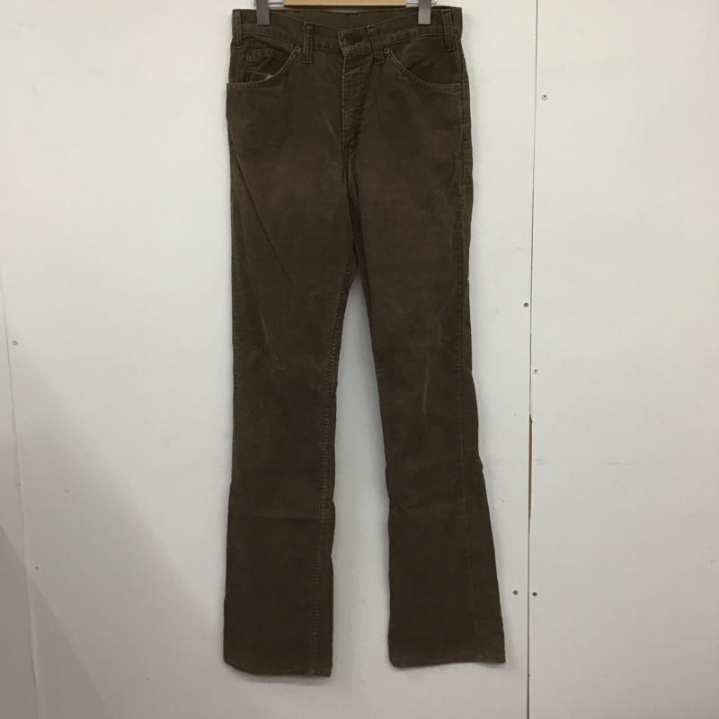 リーバイストラウスアンドコー Levi Strauss & co. パンツ デニム、ジーンズ コーデュロイパンツ スリムパンツ カジュアルパンツ 30インチ 無地 茶 / ブラウン /  メンズ USED 古着 中古 10147460