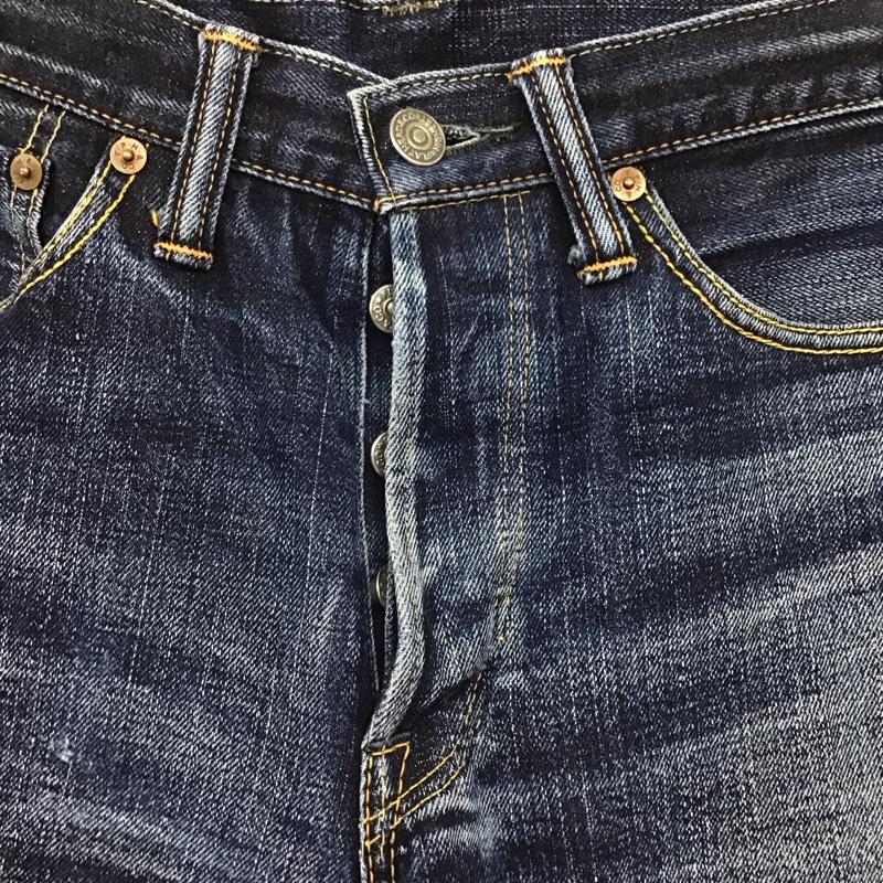 フラットヘッド FLATHEAD パンツ デニム、ジーンズ デニム 30インチ 無地 インディゴ / インディゴ /  メンズ USED 古着 中古 10147476