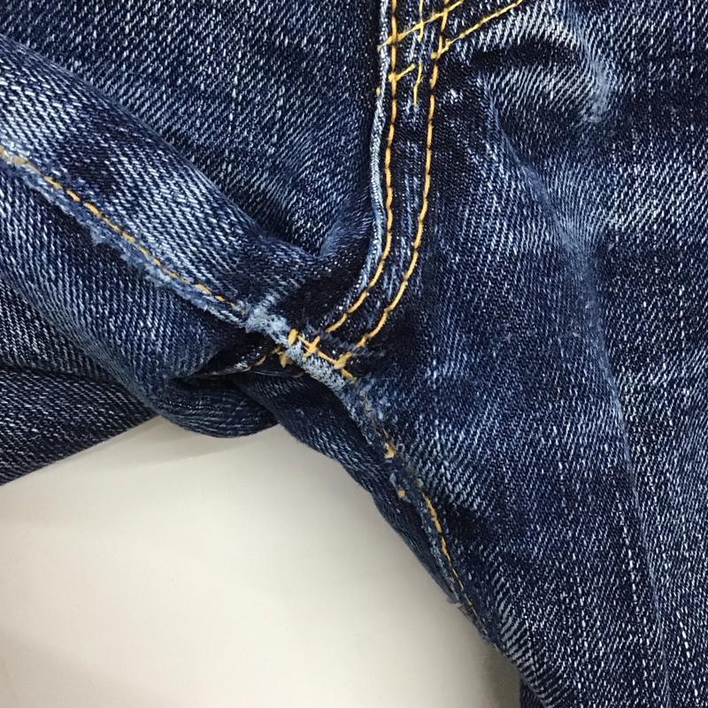 フラットヘッド FLATHEAD パンツ デニム、ジーンズ デニム 30インチ 無地 インディゴ / インディゴ /  メンズ USED 古着 中古 10147476
