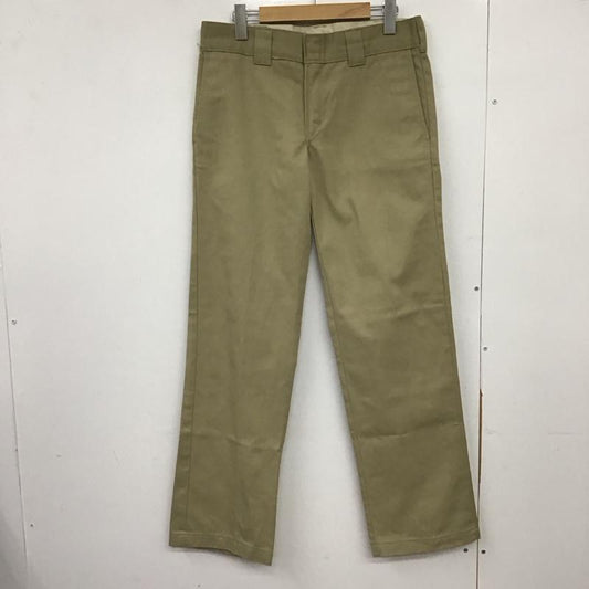 ディッキーズ Dickies パンツ ワークパンツ、ペインターパンツ ワークパンツ ワイドパンツ カジュアルパンツ 30インチ 無地 ベージュ / ベージュ /  メンズ USED 古着 中古 10147482
