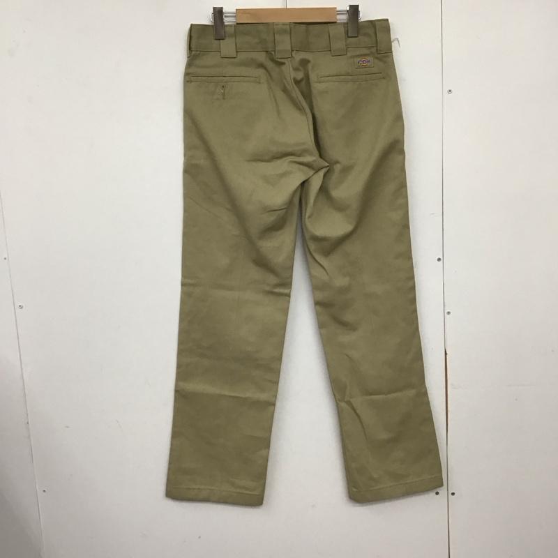 ディッキーズ Dickies パンツ ワークパンツ、ペインターパンツ ワークパンツ ワイドパンツ カジュアルパンツ 30インチ 無地 ベージュ / ベージュ /  メンズ USED 古着 中古 10147482
