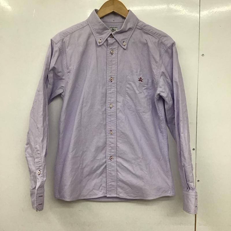 アールジェイビー R.J.B シャツ、ブラウス 長袖 長袖シャツ 無地シャツ カラーシャツ ボタンダウンシャツ 38 ロゴ、文字 マルチカラー / マルチカラー /  メンズ USED 古着 中古 10147506