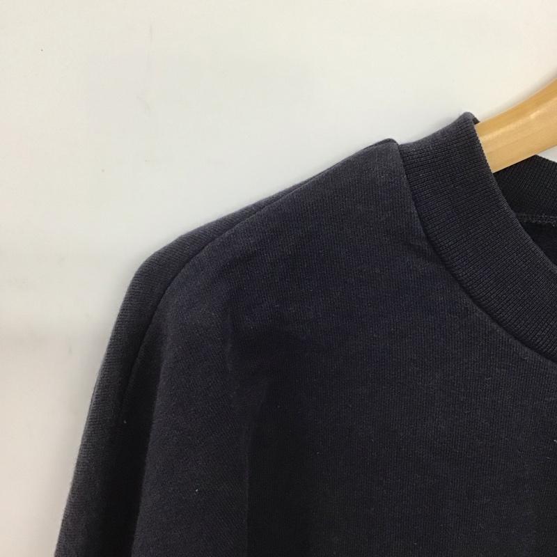古着 USED トレーナー 長袖 長袖トレーナー スウェット クルーネック プルオーバー XXL 無地 紺 / ネイビー /  メンズ USED 古着 中古 10147516