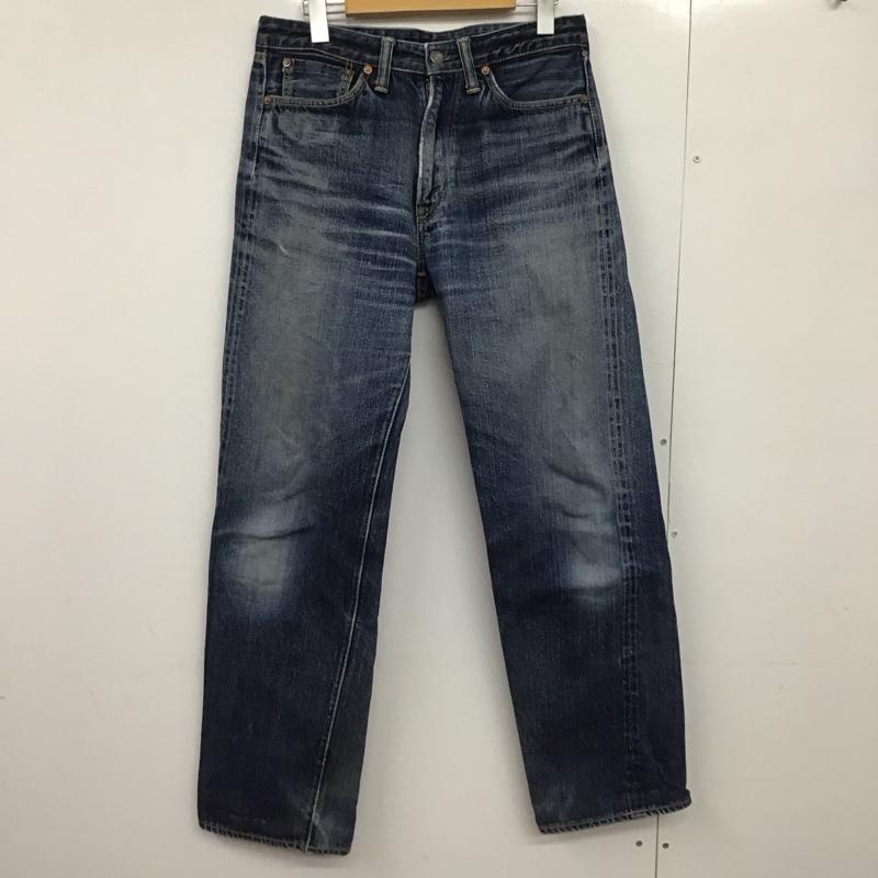 フラットヘッド FLATHEAD パンツ デニム、ジーンズ デニムパンツ スリムパンツ カジュアルパンツ mk-dp001 32インチ ダメージ加工 インディゴ / インディゴ /  メンズ USED 古着 中古 10147522