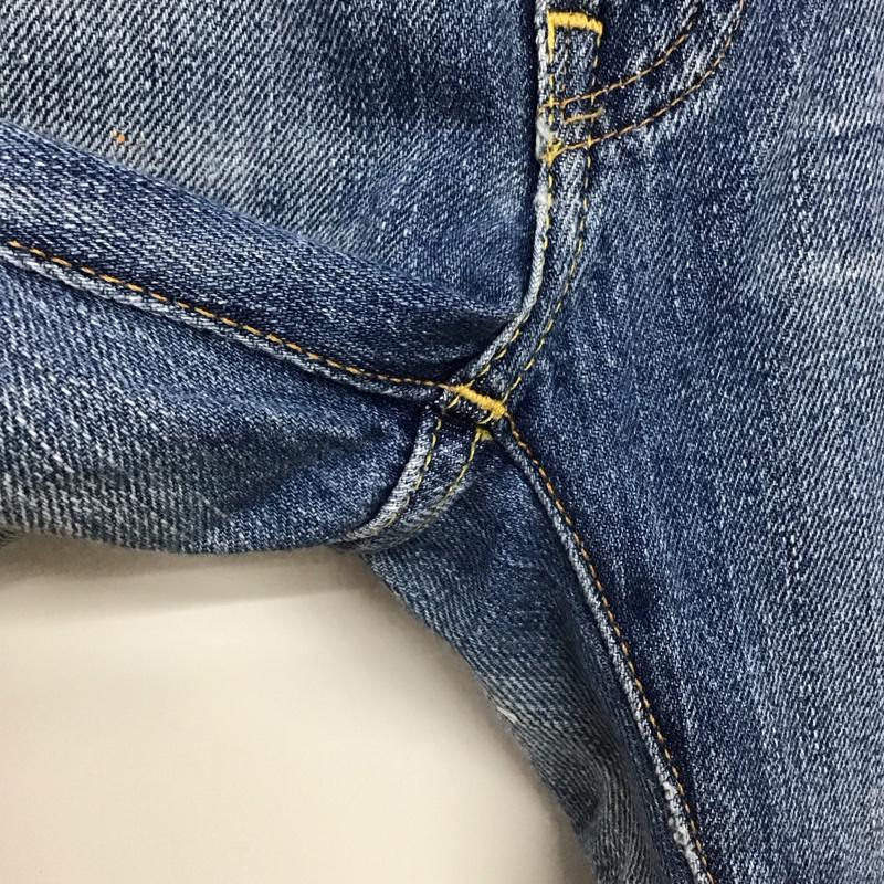 ポロラルフローレン POLO RALPH LAUREN パンツ デニム、ジーンズ デニムパンツ スリムパンツ カジュアルパンツ ストレッチパンツ 26インチ ダメージ加工 マルチカラー / マルチカラー /  メンズ USED 古着 中古 10147523