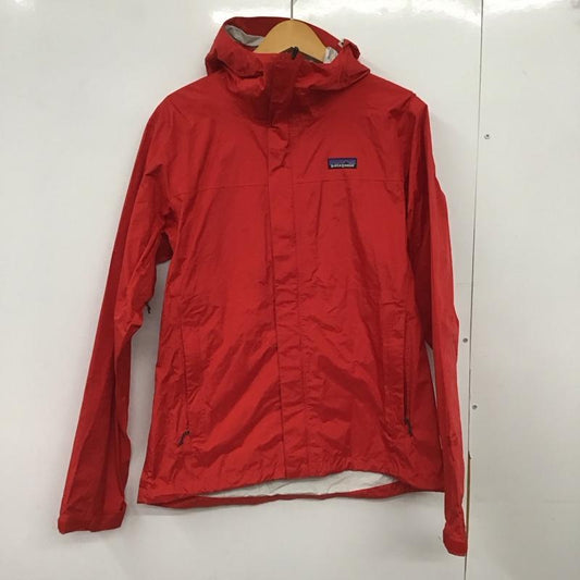 パタゴニア patagonia ジャケット、上着 ジャンパー、ブルゾン ジップアップジャケット ナイロンジャケット アウター M ロゴ、文字 赤 / レッド /  メンズ USED 古着 中古 10147535