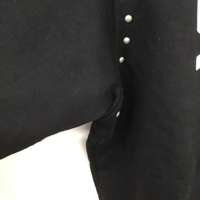 シュプリーム Supreme パーカー 長袖 18AW StuddedHoodedSweatshirt プルオーバーパーカー L ロゴ、文字 黒 / ブラック /  メンズ USED 古着 中古 10147555