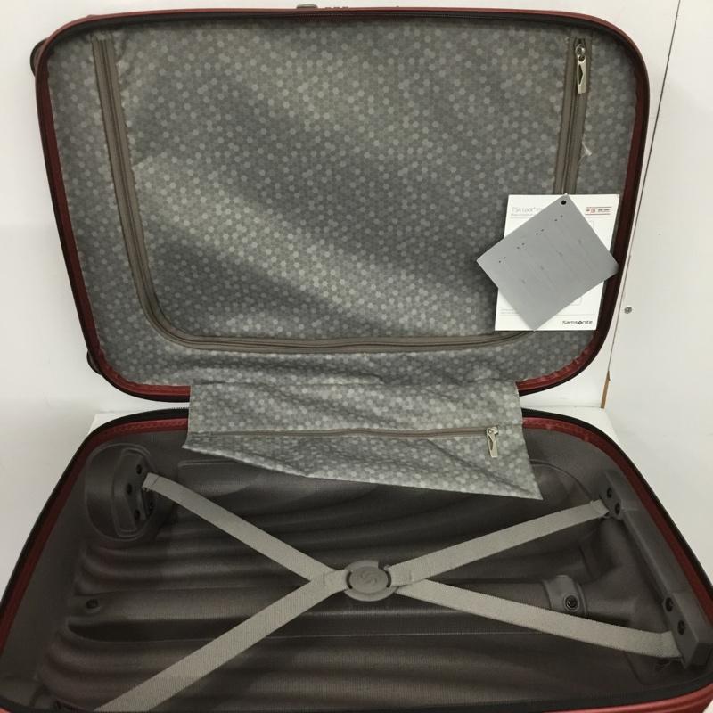 サムソナイト Samsonite スーツケース、トランク スーツケース、トランク V22 00302 コスモライト TSAロック 無地 赤 / レッド /  メンズ USED 古着 中古 10147556